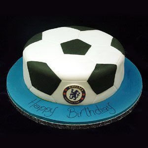  delicious cake in football shape is a right choice for the football lovers.
 Weight 2.5 kg. 

