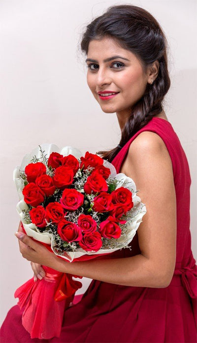 20 Red Roses (Special Packing)